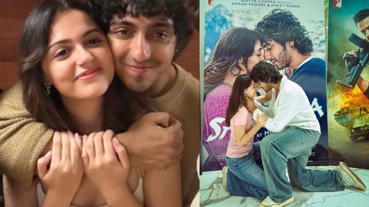 Ahaan Panday and Aneet Padda in Saiyaara Movie