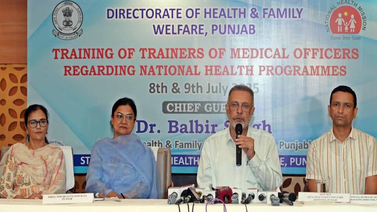Punjab News: पंजाब सरकार मेडिकल अधिकारियों को देगी एडवांस्ड क्रिटिकल केयर ट्रेनिंग, जाने वजह