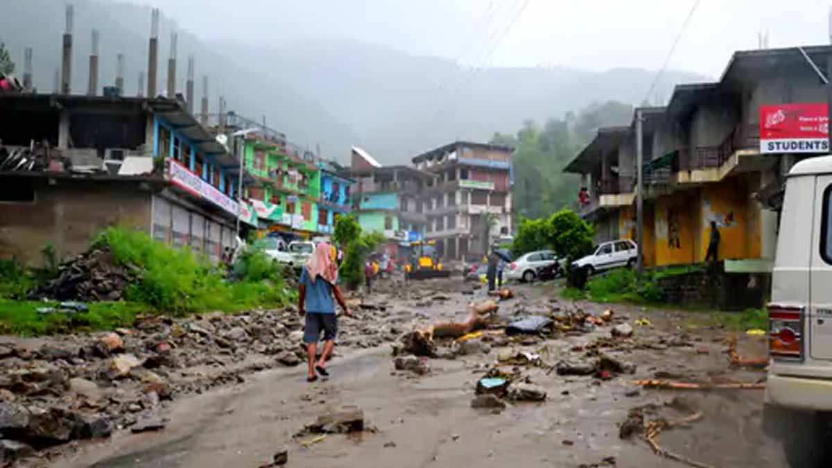 Flood in Mandi Himachal Pradesh News