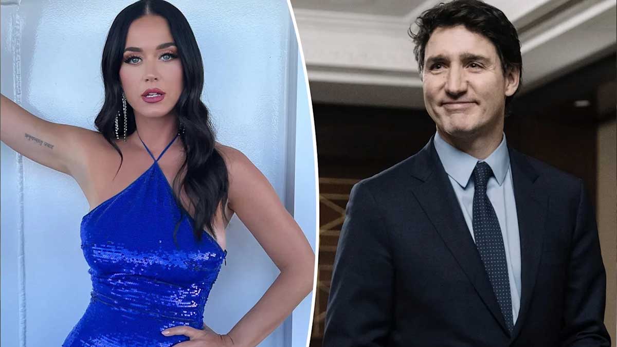 Katy Perry and former Canadian PM Justin Trudeau