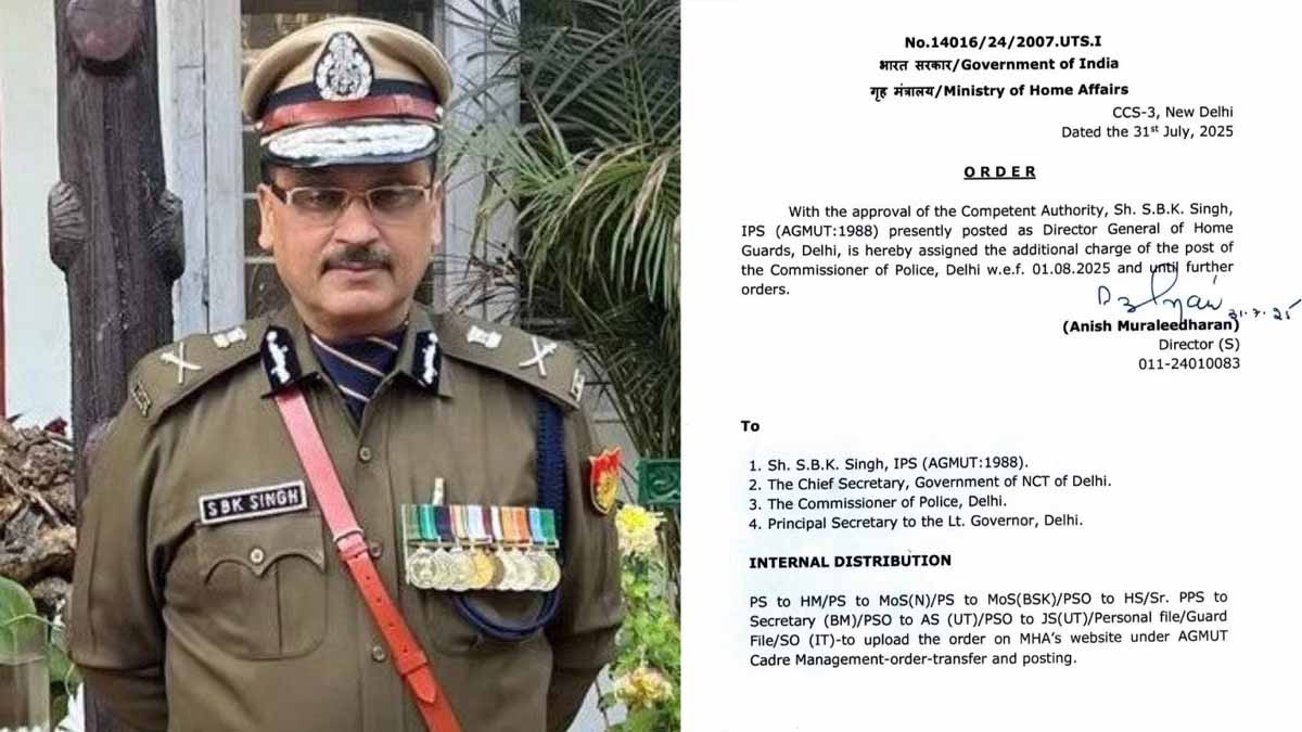SBK Singh IPS Delhi Police