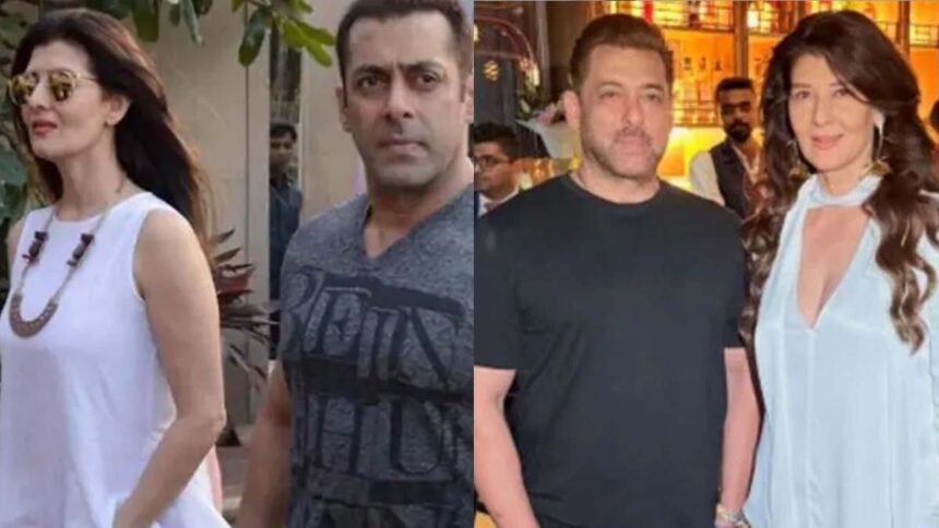 Salman Khan reached his ex-girlfriend Sangeeta Bijlani's birthday party