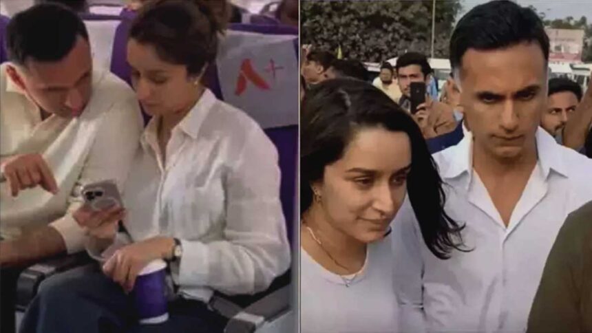 Shraddha Kapoor with Boyfriend Rahul Modi