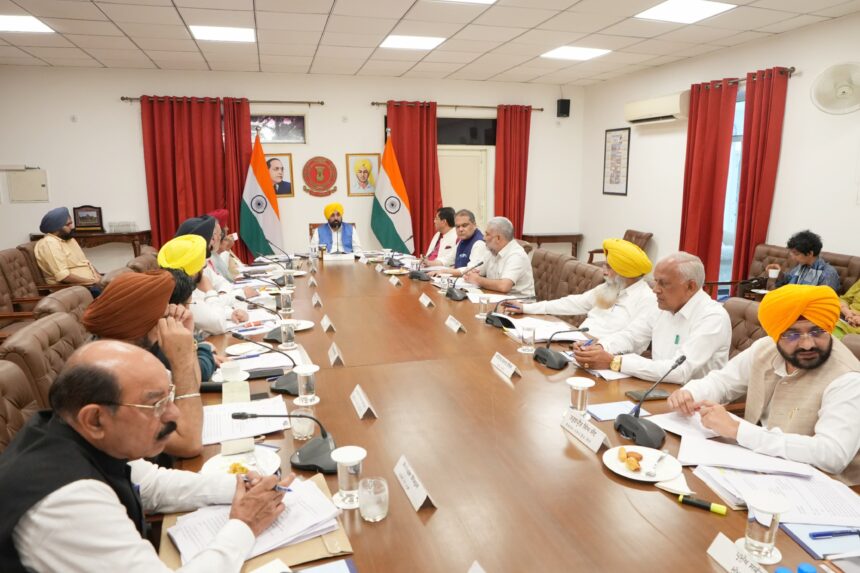 Punjab Cabinet Meeting