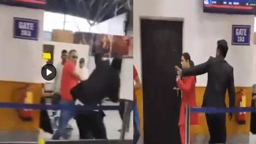 An Army officer assaulted four SpiceJet employees at the Srinagar airport over extra luggage