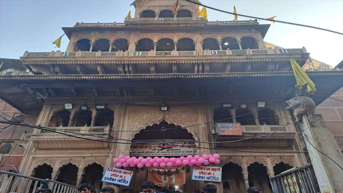 Banke Bihari Temple Vrindavan