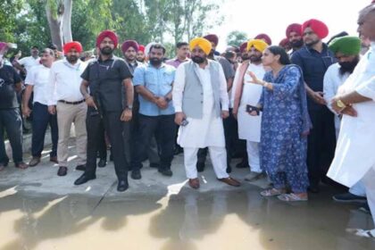CM Mann reviews flood relief arrangements in Amritsar