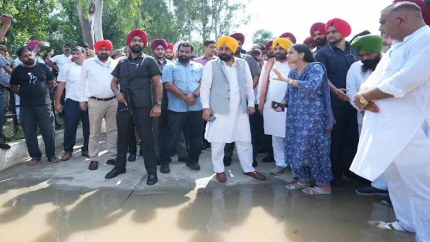 CM Mann reviews flood relief arrangements in Amritsar