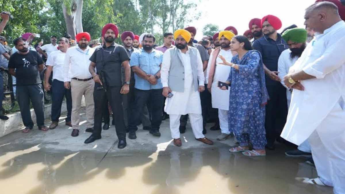CM Mann reviews flood relief arrangements in Amritsar