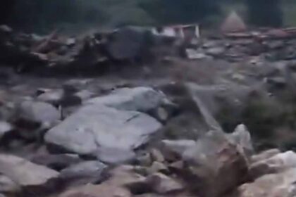 Cloud burst in Uttarakhand