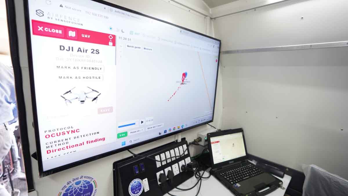 FLAG OFF BAAJ AKH- ANTI DRONE SYSTEM