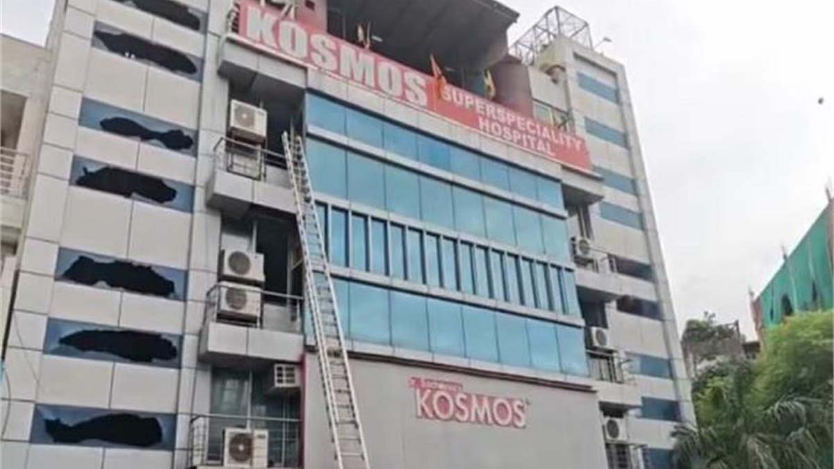 Fire In KOSMOS Hospital