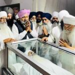 Harpal Singh Cheema reached Rada Sahib to pay last respects to Baba Baljinder Singh Ji