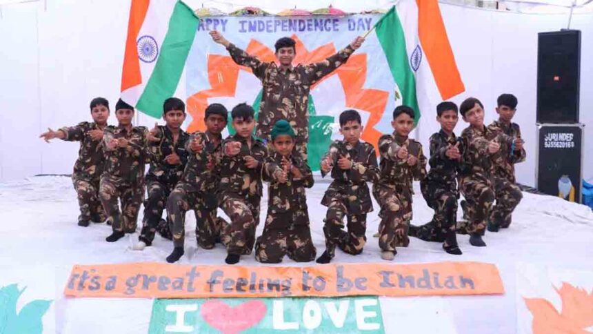 Independence Day was celebrated in St. Soldier