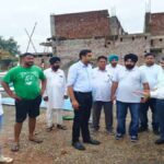 Punjab Mandi Board Secretary inspected the ongoing development works in Sangrur