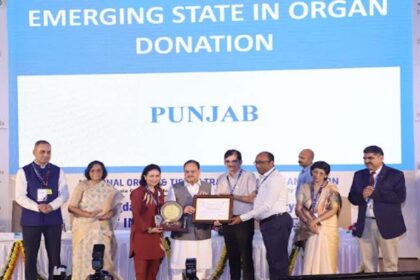 Punjab bags 'Emerging State for Organ Donation and Transplantation' award