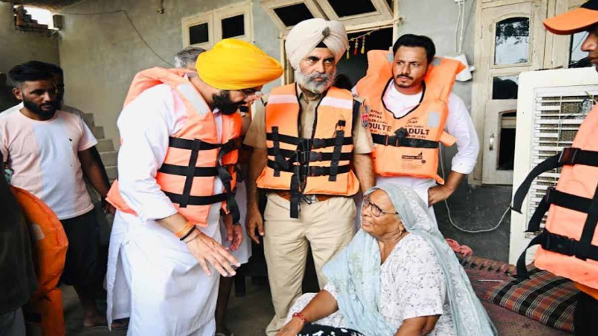 Punjab govt is busy in evacuating people from flood affected areas