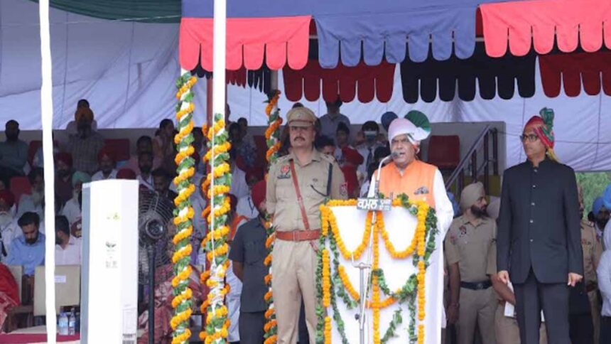 Sanjeev Arora hoisted the Flag