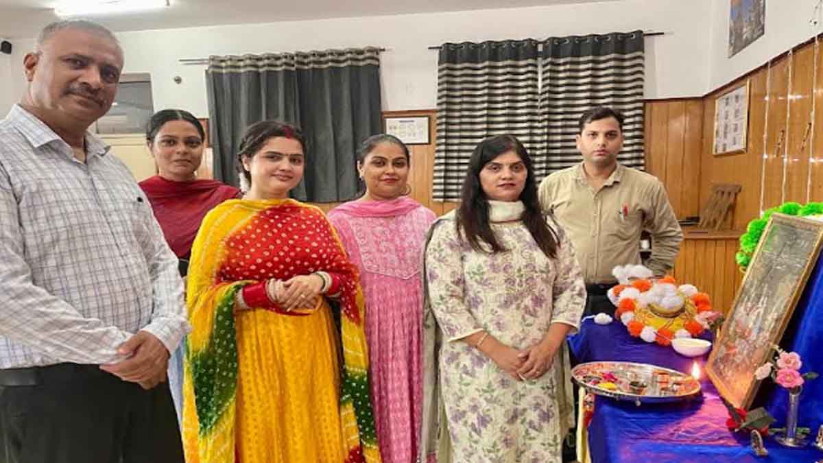 Students of St Soldier Institute of Hotel Management celebrated Krishna Janmashtami