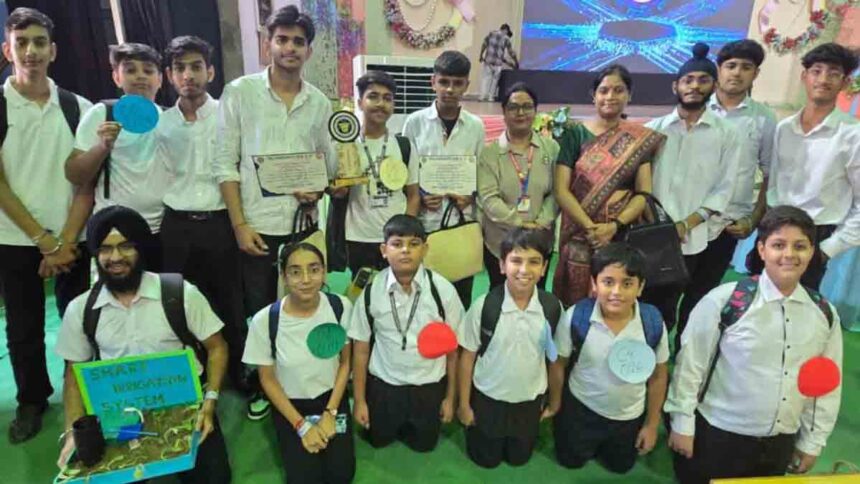 Young innovators of Innocent Hearts made their mark at Tech Manthan 3.0