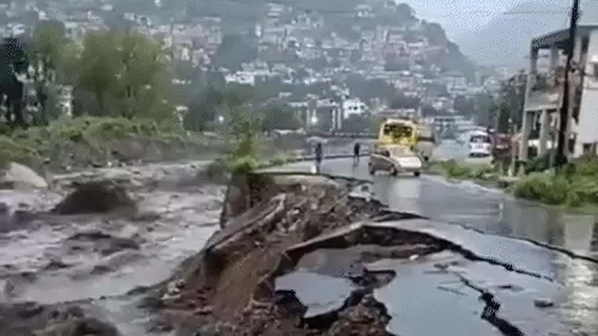 Cloud Burst in Kullu