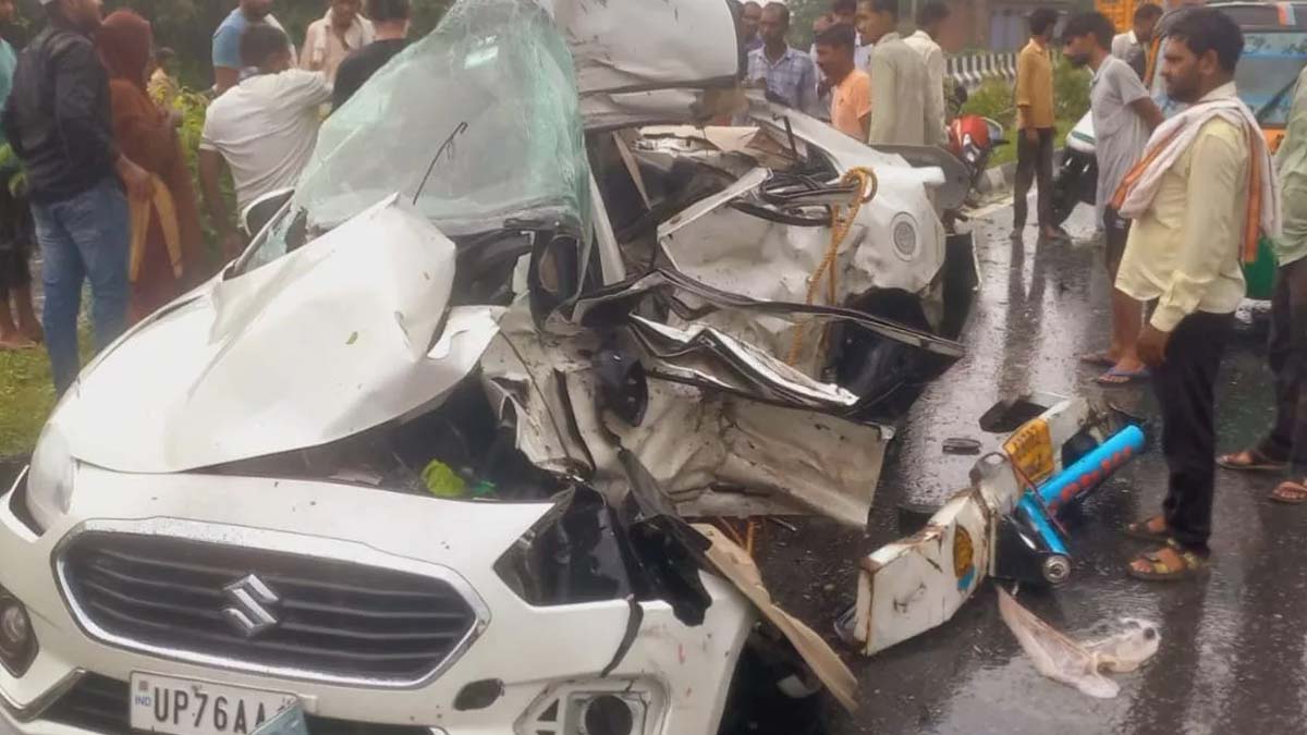 Accident In Mainpuri