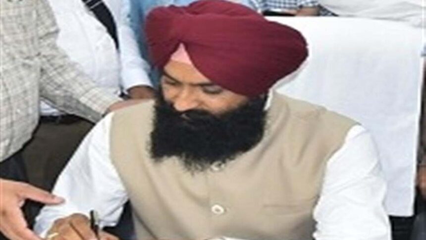 RTI Commissioner Sandeep Singh Dhaliwal