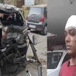 Accident Outside Jalandhar Former Minister Manoranjan Kalia House