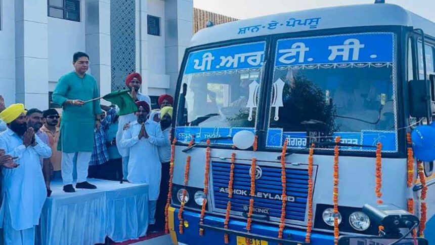 Aman Arora dedicates Punjab's first unique bus stand equipped