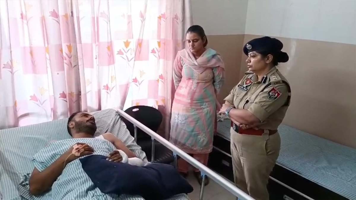 Bathinda SHO and ASI attacked with weapons