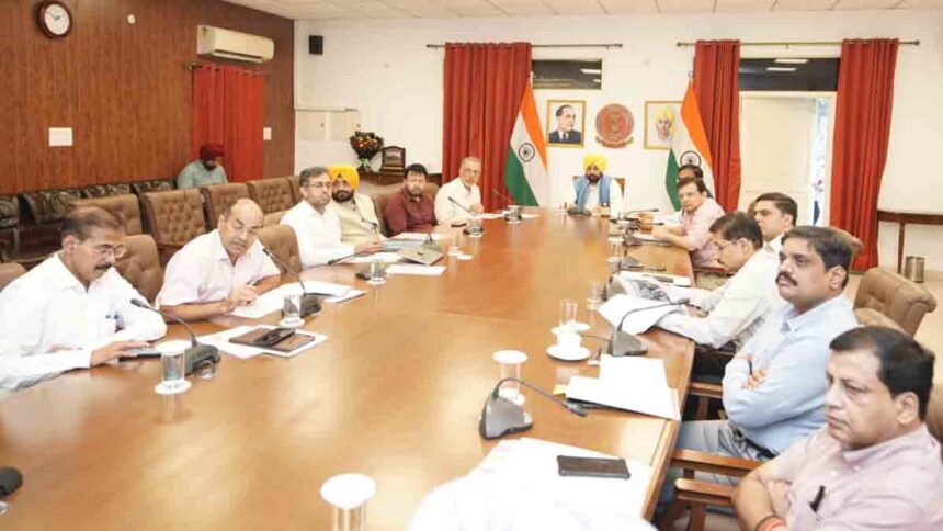 CM Bhagwant Mann Meeting