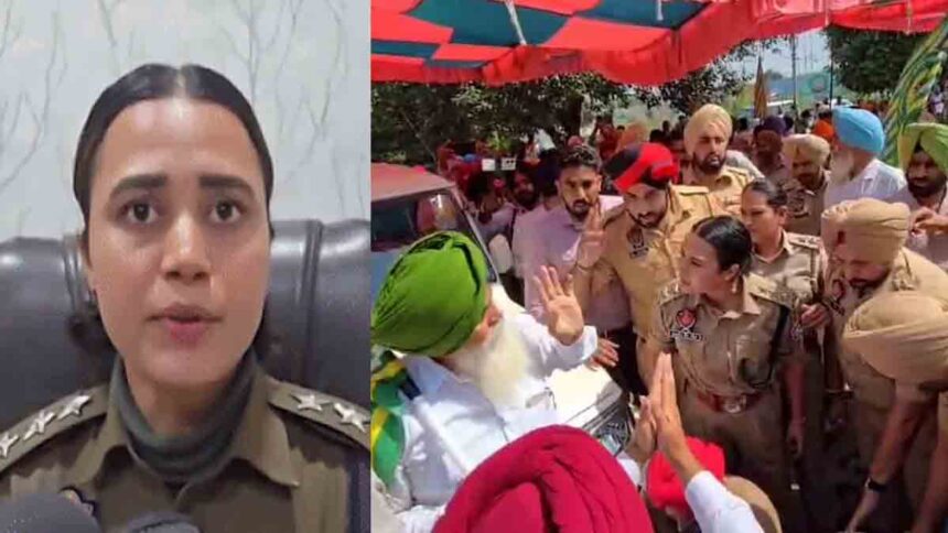 Punjab Nabha DSP Mandeep Kaur Farmer Dispute Update