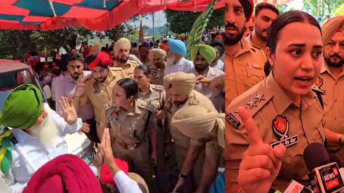 Punjab Nabha DSP Mandeep Kaur Farmer Dispute Update