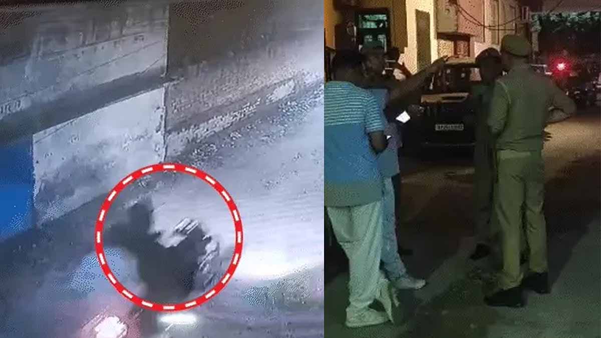 The miscreants who opened fire have been captured in CCTV.