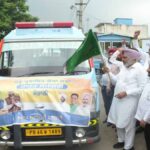 Harpal Singh Cheema flagged off ambulances for flood-affected areas