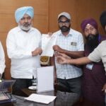 Harpal Singh Cheema's meeting with sugarcane farmers representatives