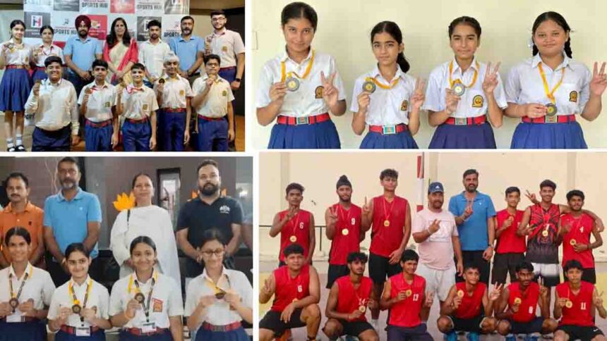 Innocent Hearts School performed brilliantly in the 69th District Sports Tournament