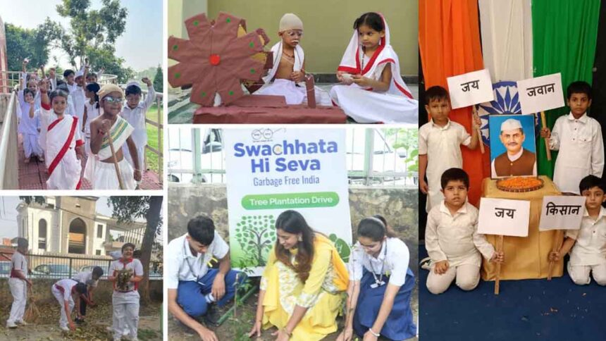 Innocent Hearts pays tribute to Gandhiji and Shastriji