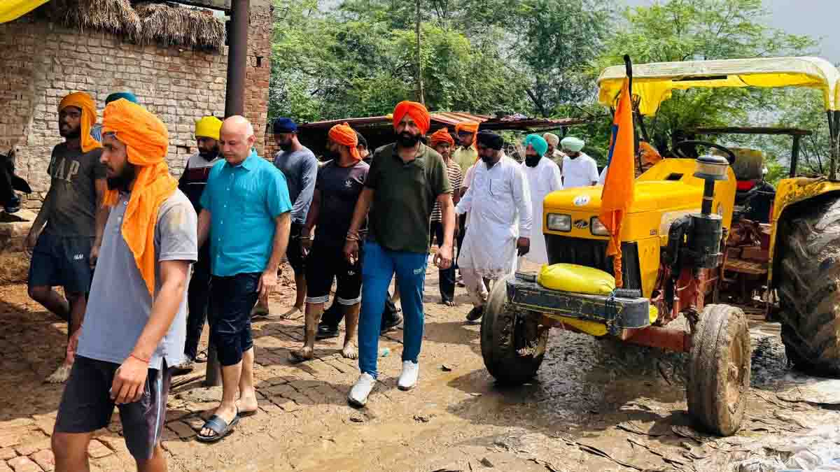 पंजाब में भारी बारिश के मद्देनज़र सरकार द्वारा बचाव कार्यों में तेज़ी