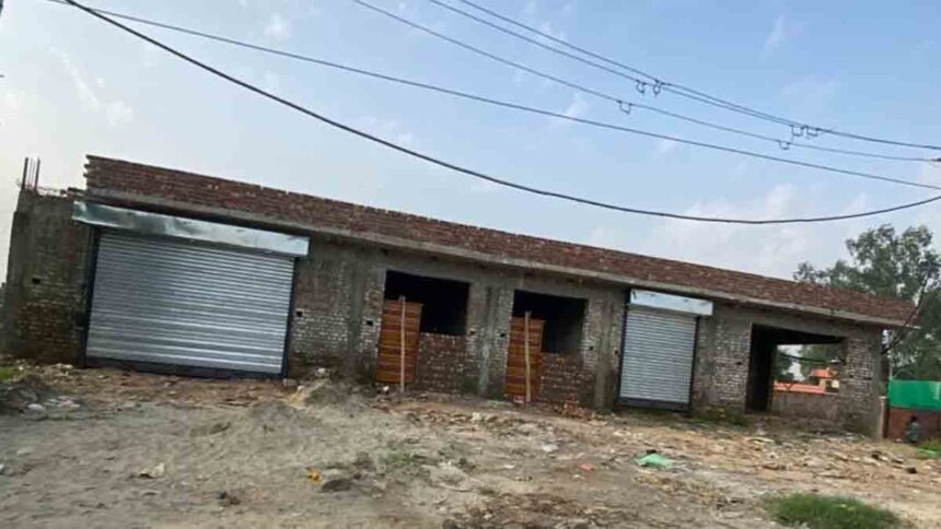 मकसूदां में अवैध रूप से बनी मार्केट