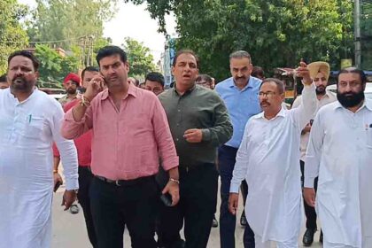 मेयर वनीत धीर का ताबड़तोड़ निरीक्षण, निगम अफसरों को दिया 2 महीने का अल्टीमैटम