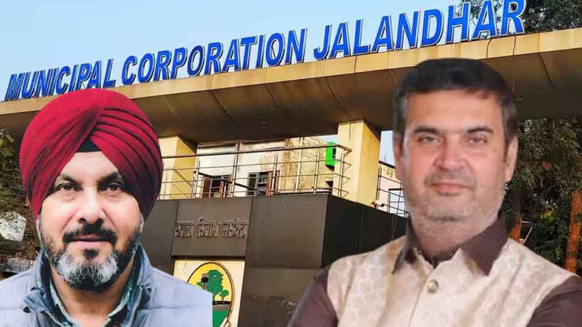 Mayor Vaneet Dhir and Balbir Singh Bittu