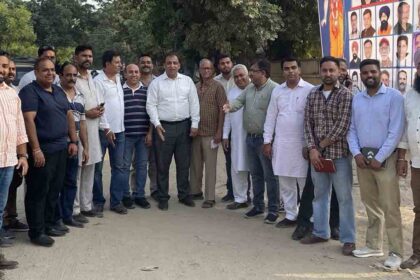 डॉ. बीआर अंबेडकर चौक से वर्कशॉप चौक तक रोड का उद्घाटन 22 को, नितिन कोहली ने निगम अधिकारियों संग लिया हालात का जायज़ा