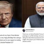 Donald Trump Calls Narendra Modi Wishes Him On His Birthday