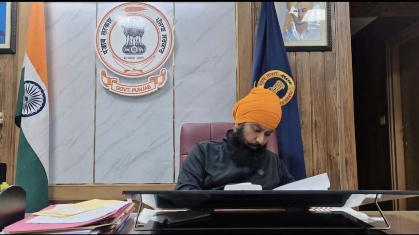 Ramnik Singh Randhawa took over as Chairman of Improvement Trust Jalandhar