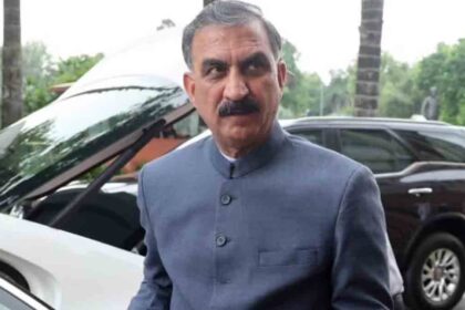 Sukhvinder Singh Sukhu, Chief Minister of Himachal Pradesh