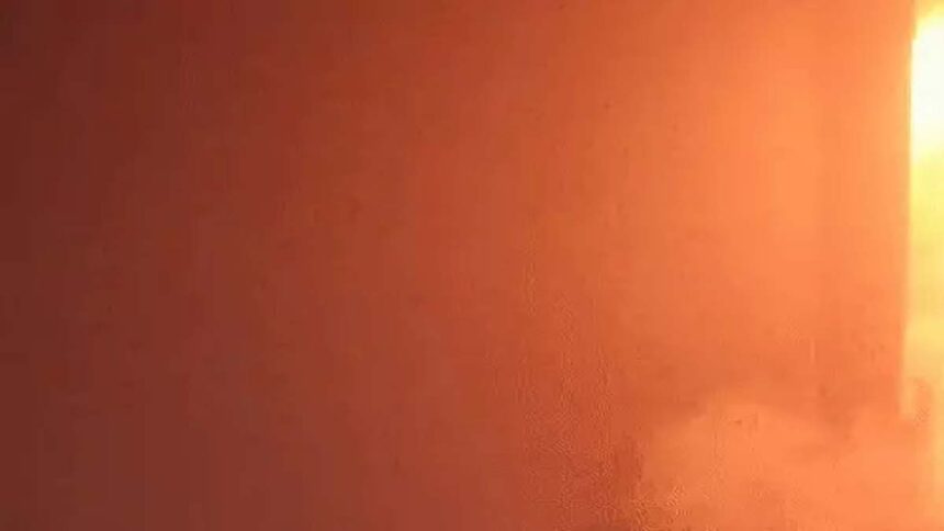 Fire In Civil Hospital