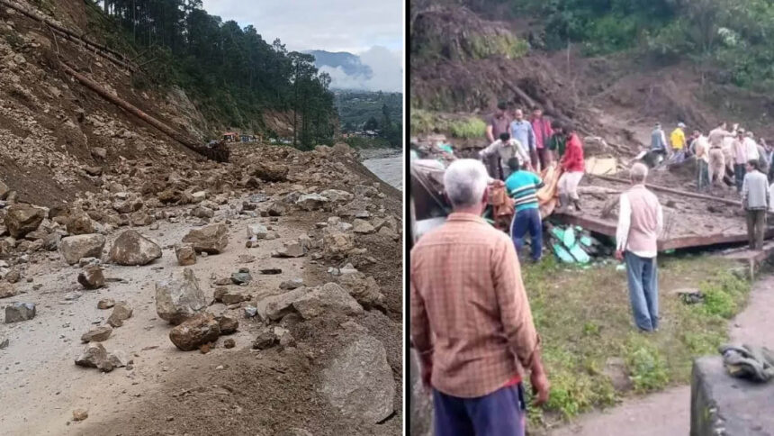 Landslide In Himachal Pradesh