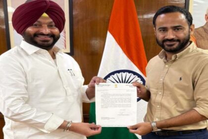 मीत हेयर ने मंत्री रवनीत सिंह बिट्टू से की मुलाकात