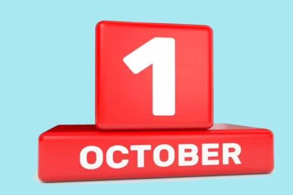 Changes From 1 October